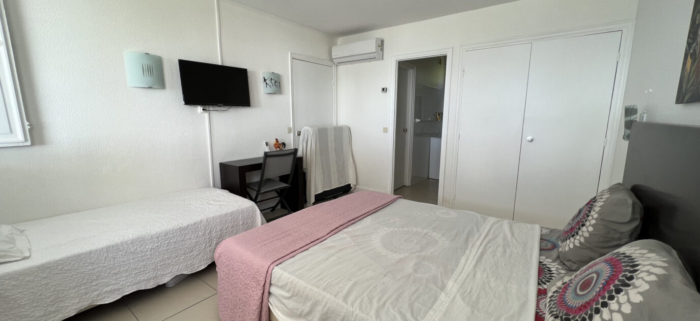 Appartement VUE MER Anse des Rochers – 1 chambre – 1 voyageur – 34 m²