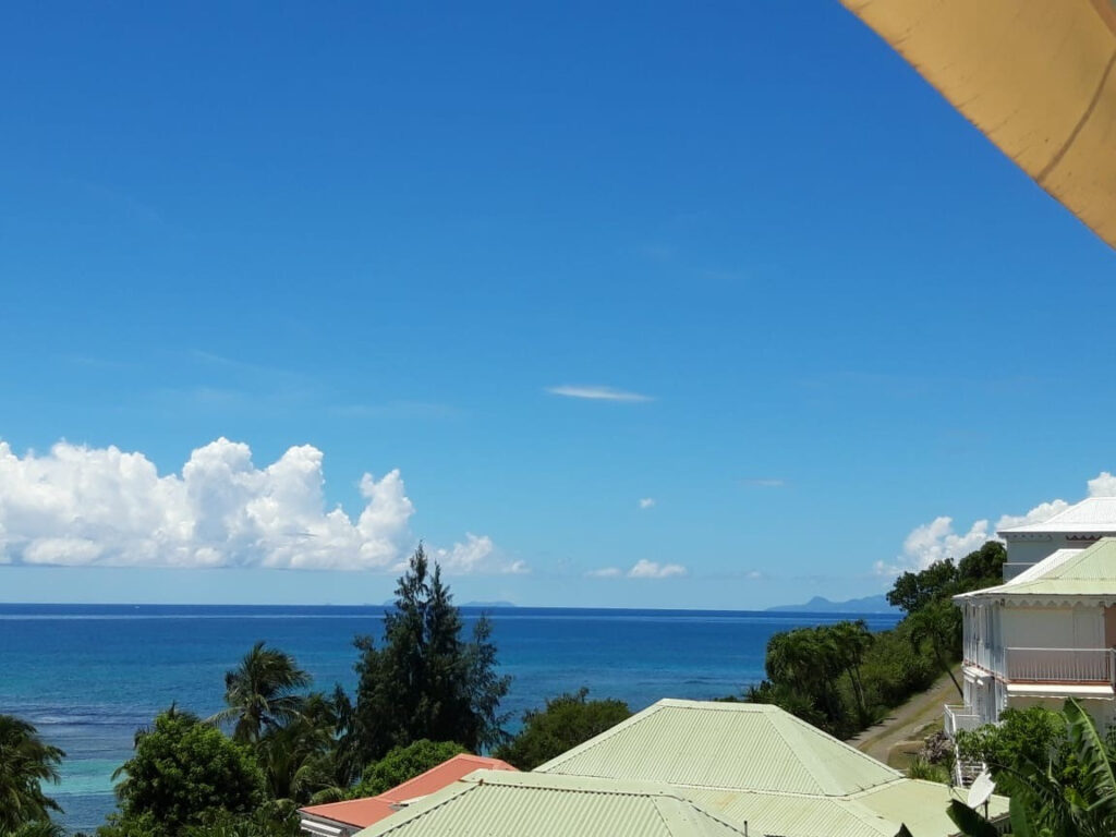 Appartement VUE MER Anse des Rochers – 1 chambre – 1 voyageur – 34 m²