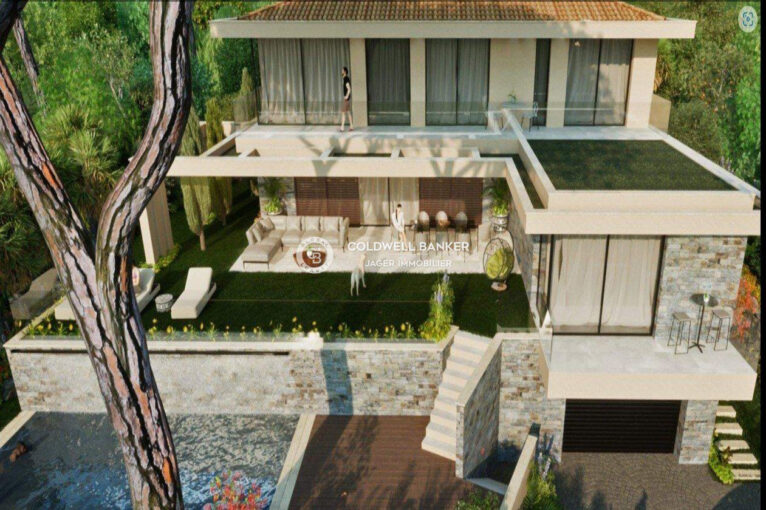 Sainte-Maxime – Projet villa contemporaine à pieds de la plage – 6 pièces – 4 chambres – 260.00 m²