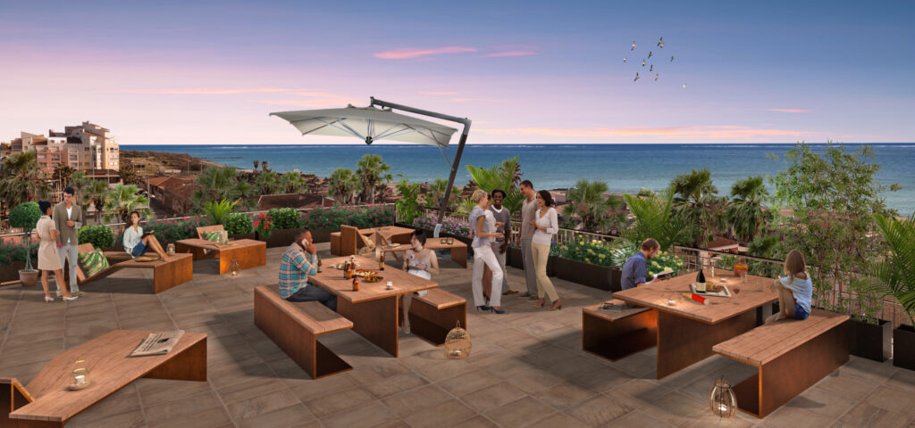 VUE MER – DUPLEX T3 – CAP D’AGDE – 34 – 3 pièces – 2 chambres – 60.01 m²