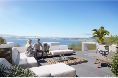 EVIAN LES BAINS – 4 PIECES DE 93m2 – VUE SUR LE LAC LEMAN – 4 pièces – 3 chambres – 93.5 m²