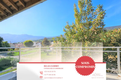 Attique avec vue dégagée T2 à Peron de 57m2 – 2 pièces – 1 chambre – 57 m²