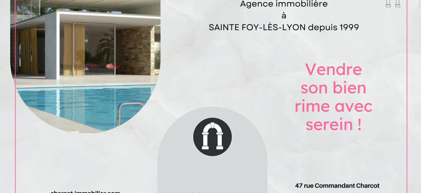 STE FOY LES LYON – Vente APPARTEMENT T3 traversant proche d – 3 pièces – 2 chambres – 56.53 m²
