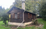 A vendre  chalet  sur terrain de  3600 m2 paysagé – 2 pièces – 1 chambre – 36 m²