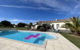 Villa de plain-pied, 3ch, piscine, dépendances, 6000m2 de te – 6 pièces – 3 chambres – 196 m²