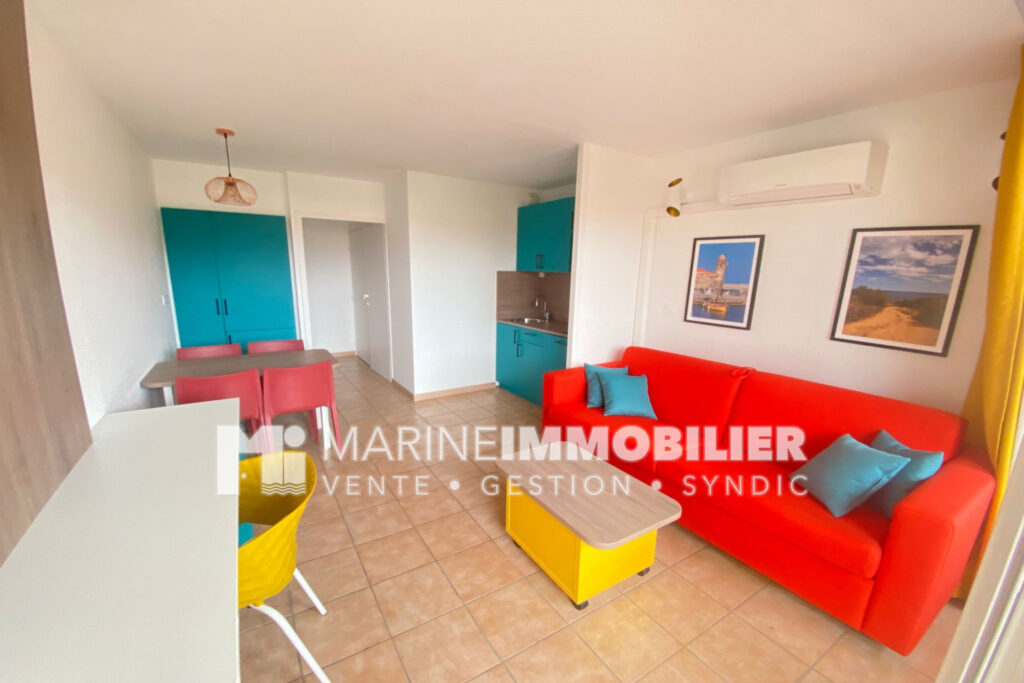 vente appartement 2 Pièce(s) – 2 pièces – 1 chambre – 31.47 m²