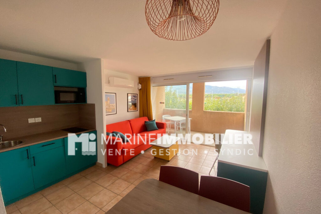 vente appartement 2 Pièce(s) – 2 pièces – 1 chambre – 31.47 m²