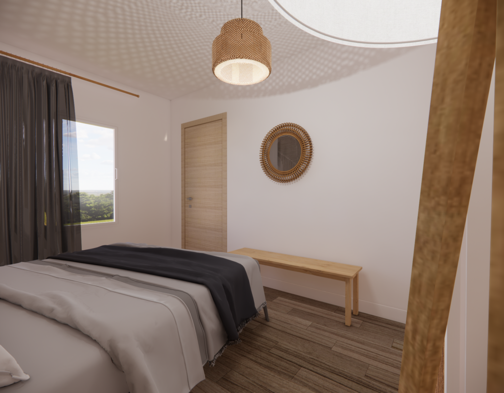 Maison 3 pièces 62 m2 avec terrasse et cour privative  – 4 pièces – 3 chambres – 62 m²