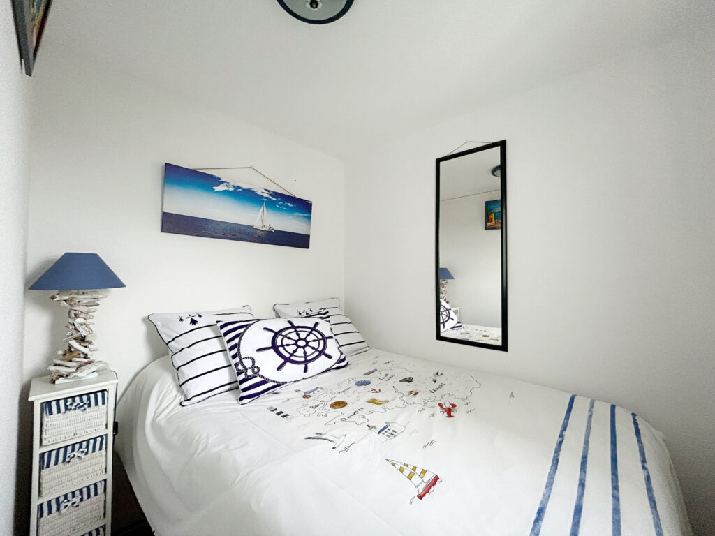 Bel appartement de type 2 vue mer, secteur Grande plage,Lydi – 2 pièces – 1 chambre – 33 m²