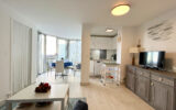 Bel appartement de type 2 vue mer, secteur Grande plage,Lydi – 2 pièces – 1 chambre – 33 m²