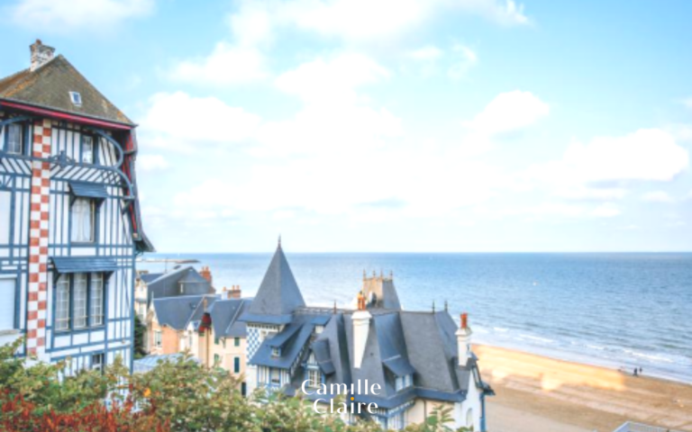 Trouville sur Mer  – Appartement de Standing vue Mer – 3 pièces – 2 chambres – 63 m²