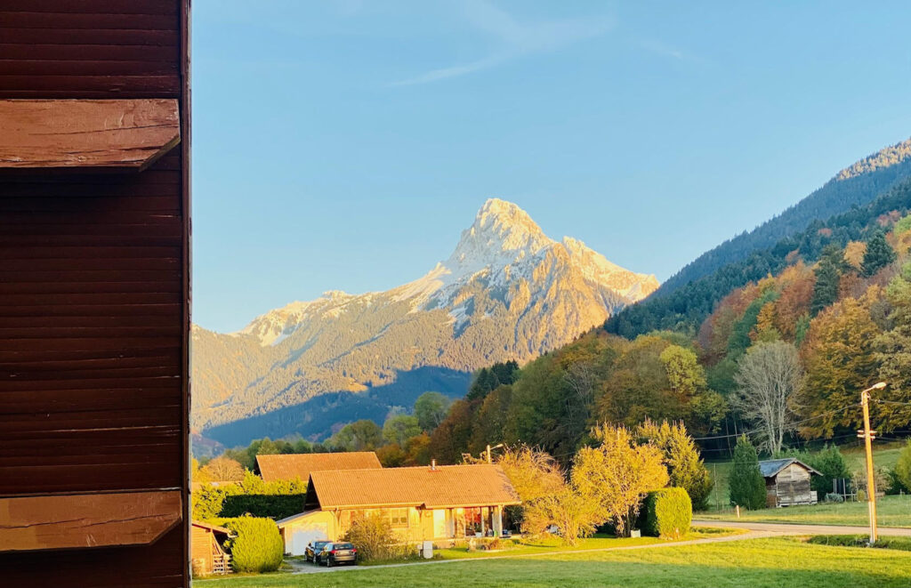 Appartement T3 à Bernex vue Dent D’Oche  – 3 pièces – 2 chambres – 46.04 m²