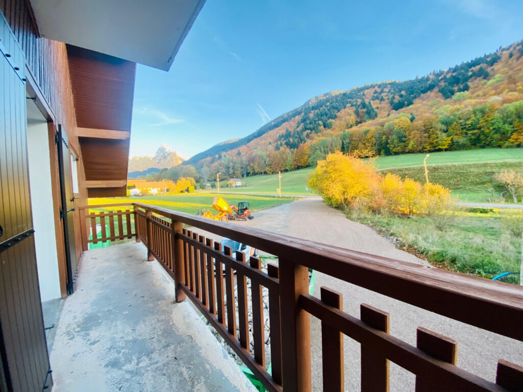 Appartement T3 à Bernex vue Dent D’Oche  – 3 pièces – 2 chambres – 46.04 m²