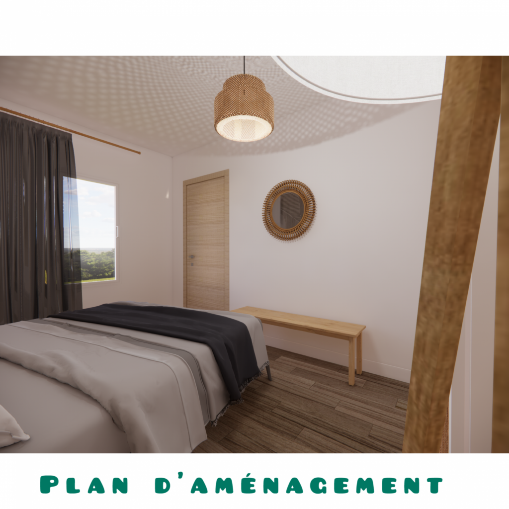 Maison 3 pièces 62 m2 avec terrasse et cour privative  – 3 pièces – 2 chambres – 62 m²