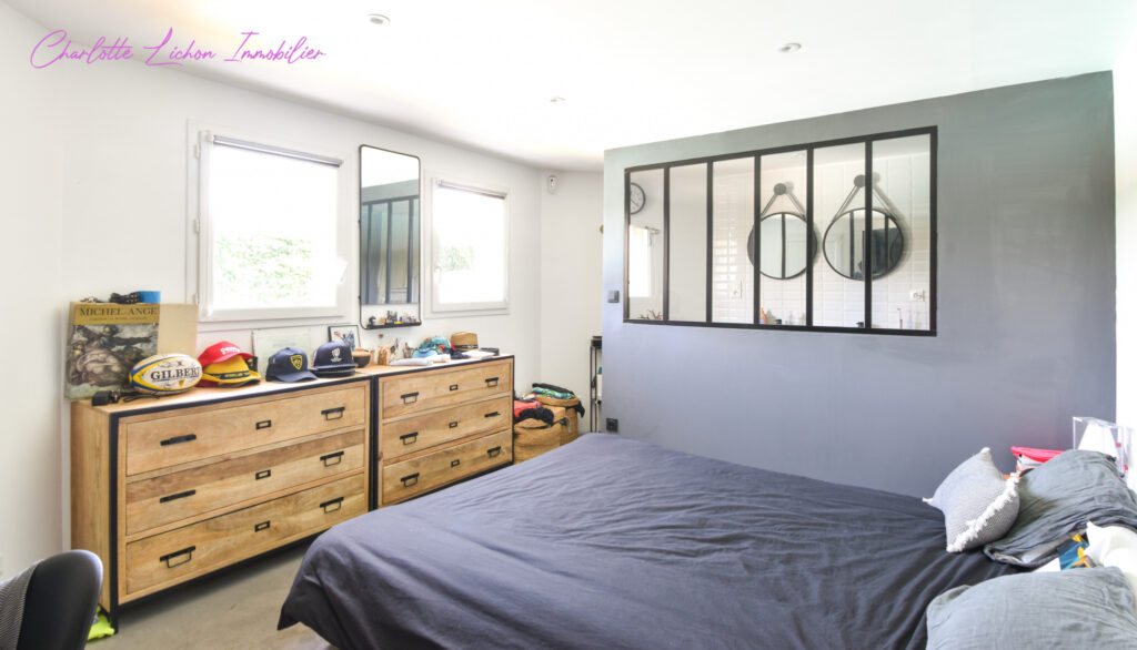 Maison 5 chambres – piscine – double garage  – 7 pièces – 5 chambres – 159 m²