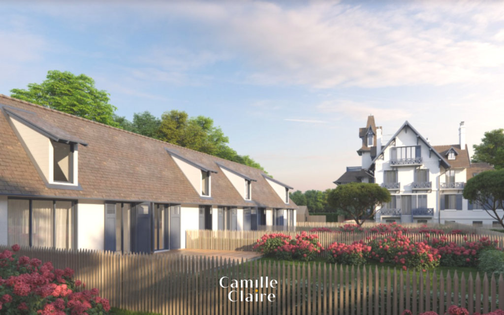 Appartement avec vaste jardin dans un Manoir classé à Trouvi – 3 pièces – 2 chambres – 87 m²