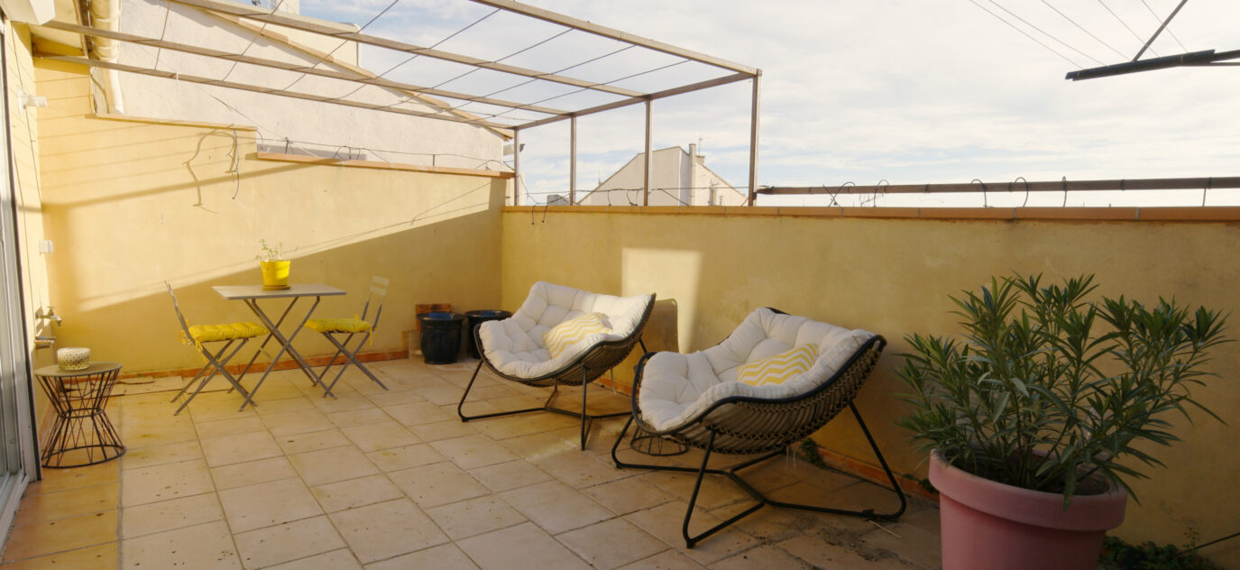 Quai Vallière – Appartement de 117 m2 avec terrasse – 3 pièces – 2 chambres – 117 m²