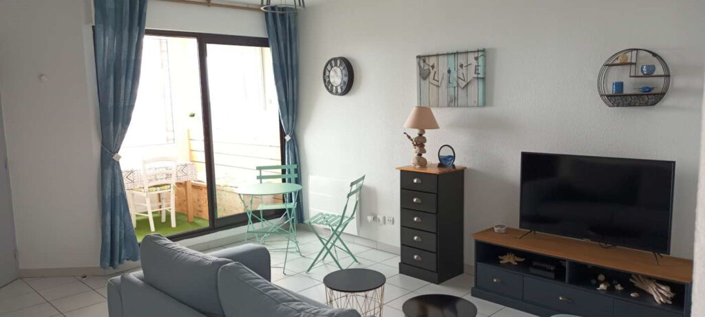 ACHAT CAP D’AGDE T3 VUE EXCEPTIONNELLE SUR MER QUARTIER ROCH – 3 pièces – 2 chambres – 42.98 m²