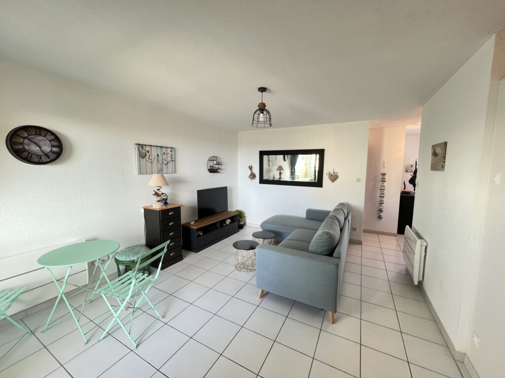 ACHAT CAP D’AGDE T3 VUE EXCEPTIONNELLE SUR MER QUARTIER ROCH – 3 pièces – 2 chambres – 42.98 m²