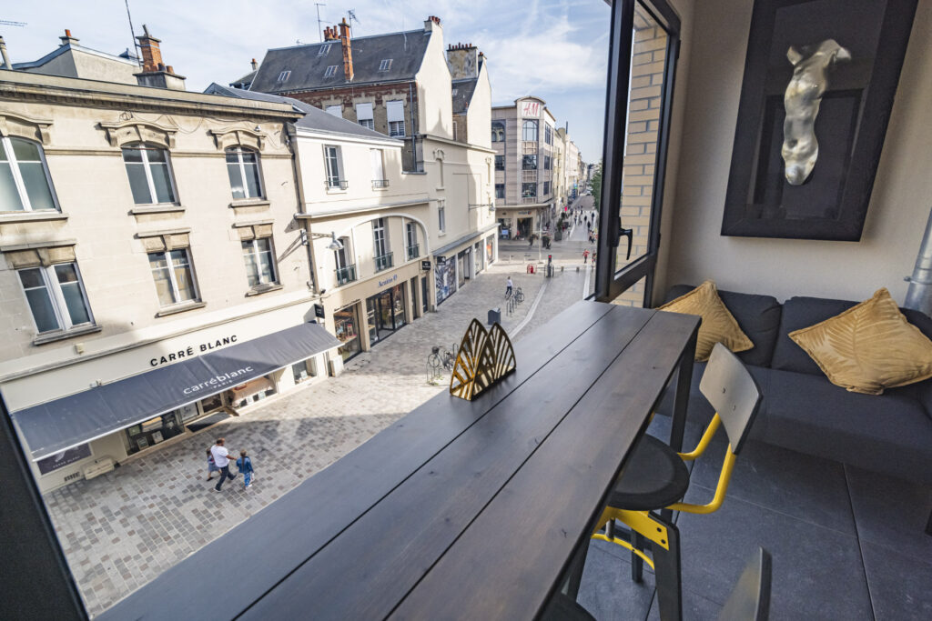 Appartement T2 meublé hypercentre Reims – 2 pièces – 1 chambre – 43 m²