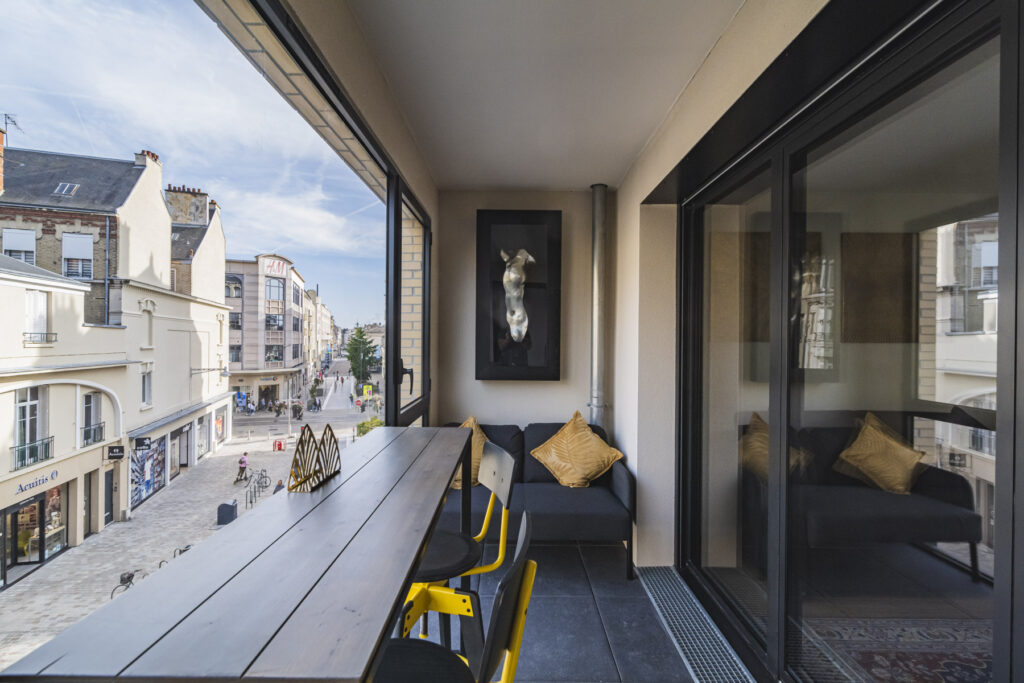 Appartement T2 meublé hypercentre Reims – 2 pièces – 1 chambre – 43 m²