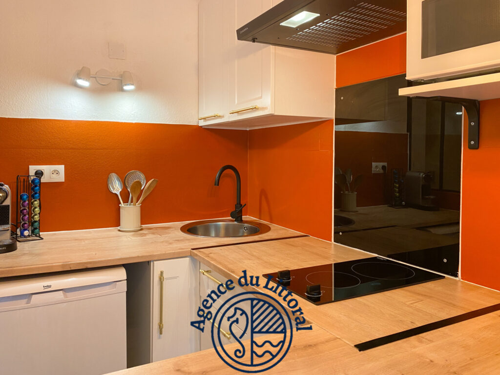 St Georges de Didonne, studio avec balcon, cave et parking – 1 pièce – NR chambres – 21 m²