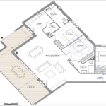 Appartement de luxe de 3 chambres avec vue sur la mer dans une – 4 pièces – 3 chambres – 138.36 m²