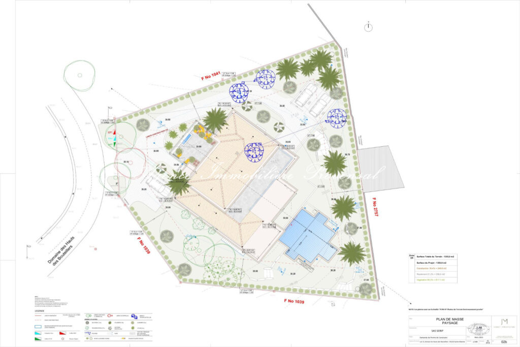 vente villa 6 Pièce(s) – 6 pièces – 4 chambres – 370.00 m²