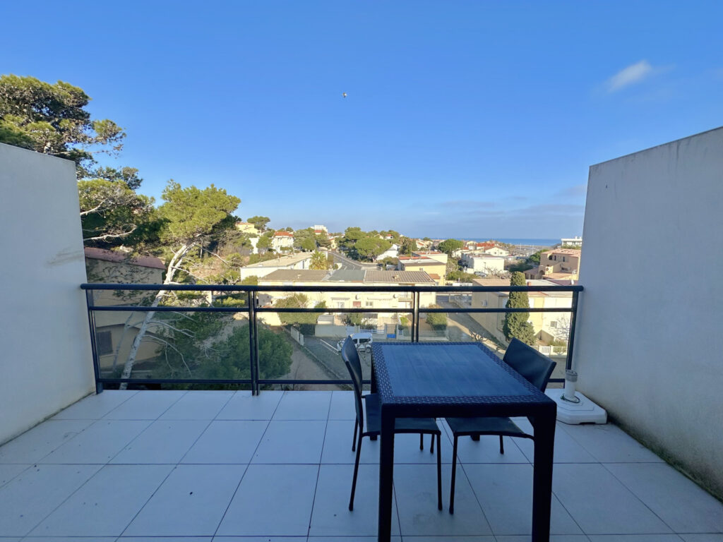 Studio vue mer sur les bas de la station – 1 pièce – NR chambres – 24.21 m²