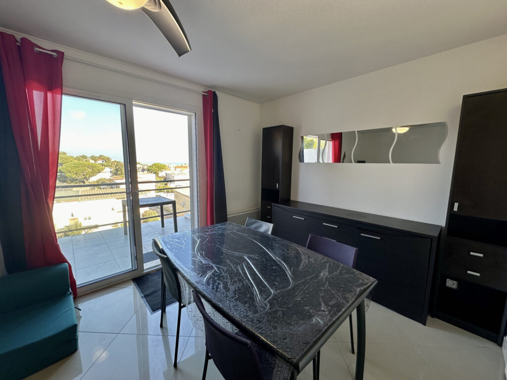 Studio vue mer sur les bas de la station – 1 pièce – NR chambres – 24.21 m²