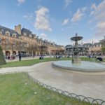  Paris 3ème – Place des Vosges – Pied-à-terre – 2 pièces – 1 chambre – 38 m²