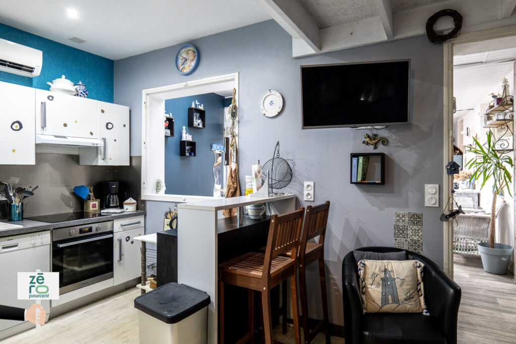 Vue mer à Longeville sur Mer – 7 pièces – 5 chambres – 123 m²