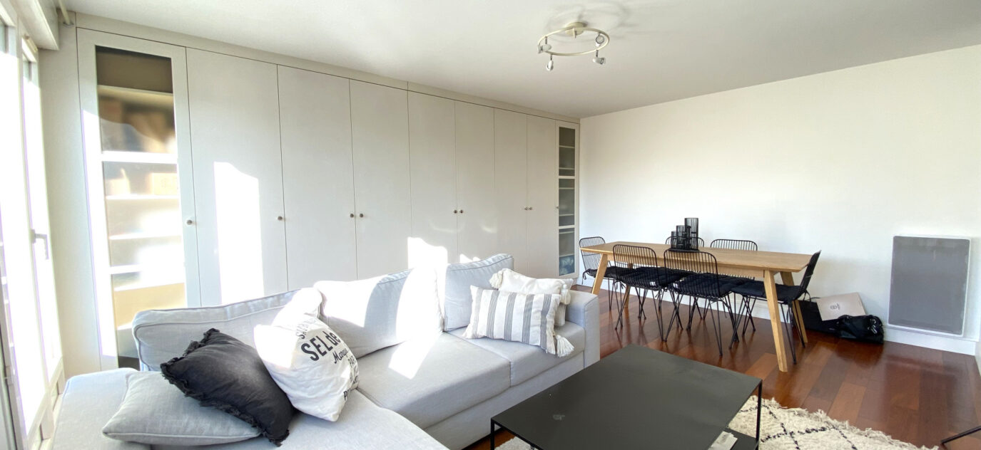 Très bel appartement très bien situé au calme à proximité de – 2 pièces – 1 chambre – 46 m²