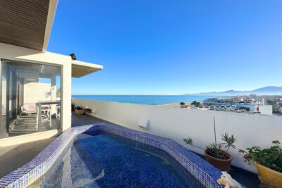 Penthouse 115m2 avec terrasse 125m2 – Direct plage – 5 pièces – 3 chambres – 115 m²