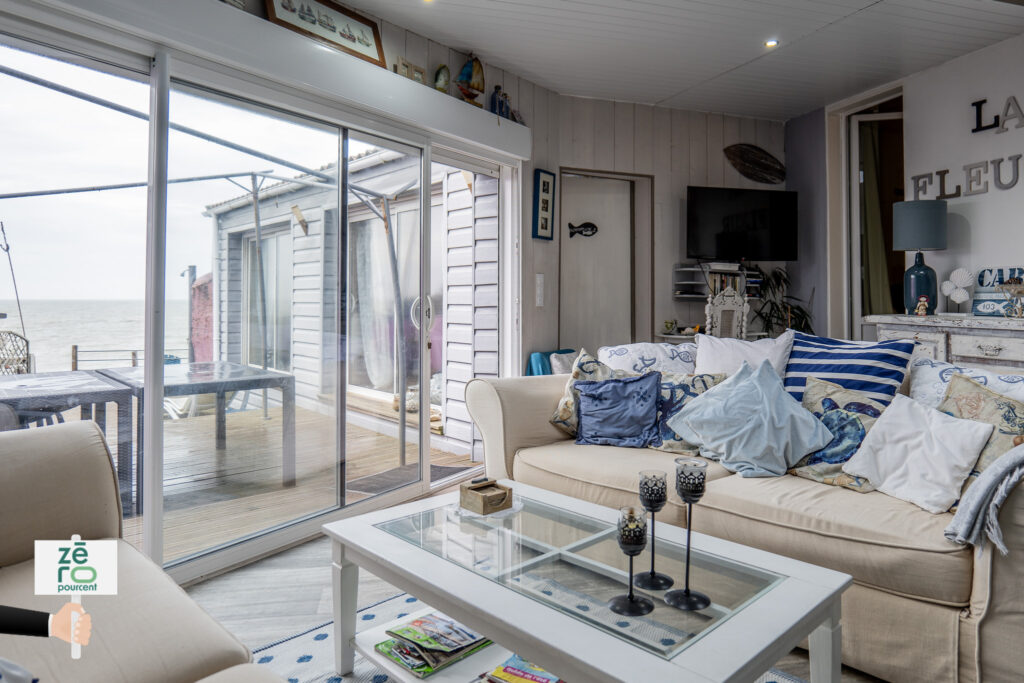 Vue mer à Longeville sur Mer – 7 pièces – 5 chambres – 123 m²