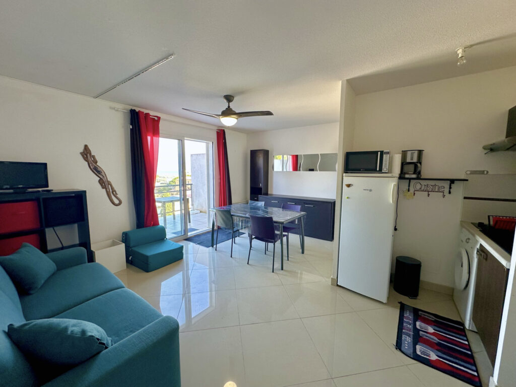 Studio vue mer sur les bas de la station – 1 pièce – NR chambres – 24.21 m²