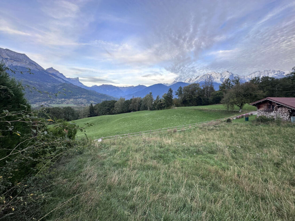 DOMANCY – TERRAIN A BATIR – VUE PANORAMIQUE