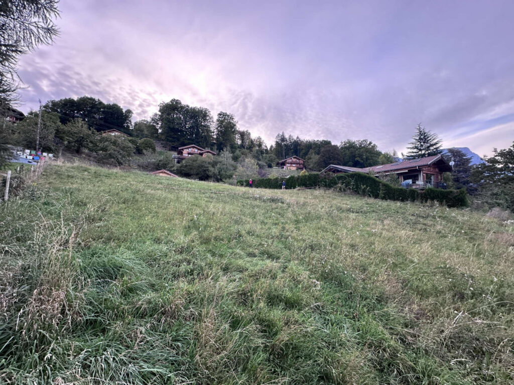 DOMANCY – TERRAIN A BATIR – VUE PANORAMIQUE