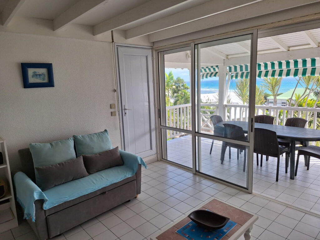 Appartement vue mer proche plage – 3 pièces – 2 chambres – 57 m²