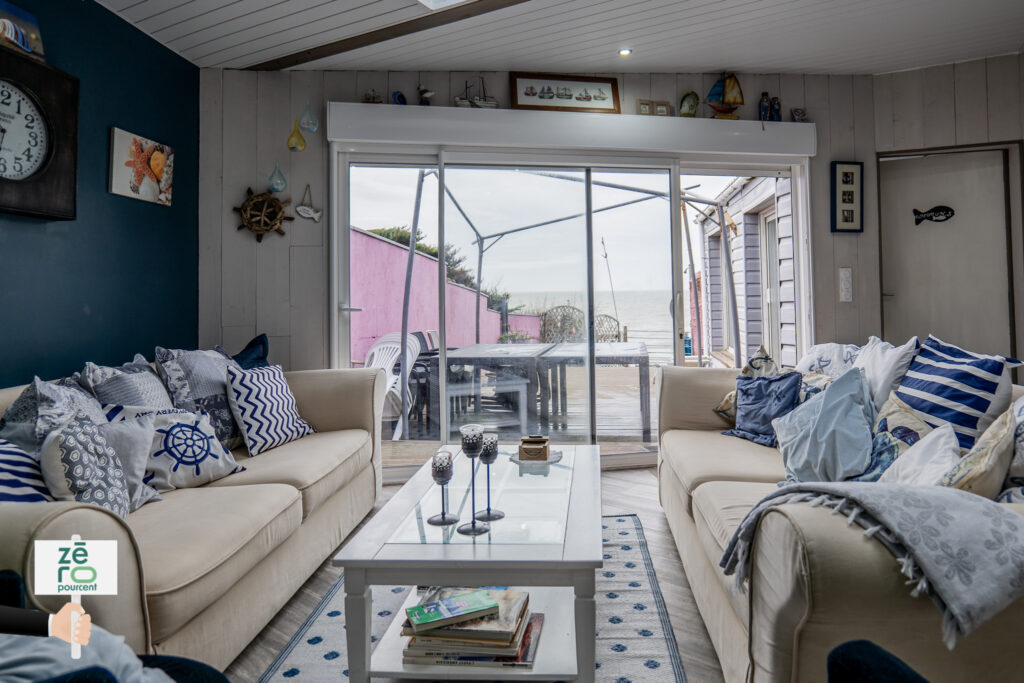 Vue mer à Longeville sur Mer – 7 pièces – 5 chambres – 123 m²