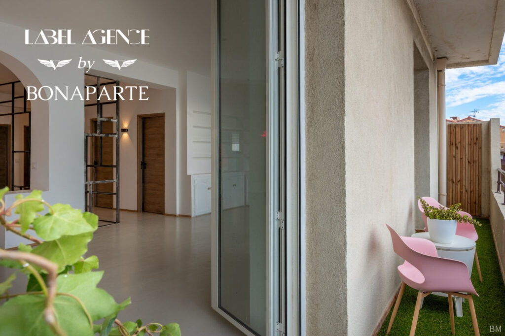 Appartement entièrement rénové Vue mer – 5 pièces – 3 chambres – 135 m²