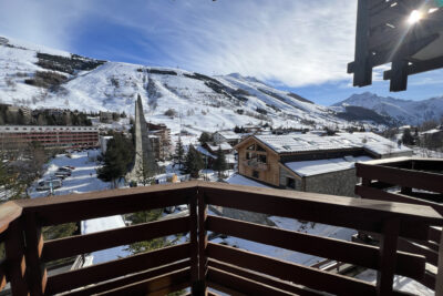 EN EXCLUSIVITE AUX 2 ALPES ! – 2 pièces – 1 chambre – 28 m²