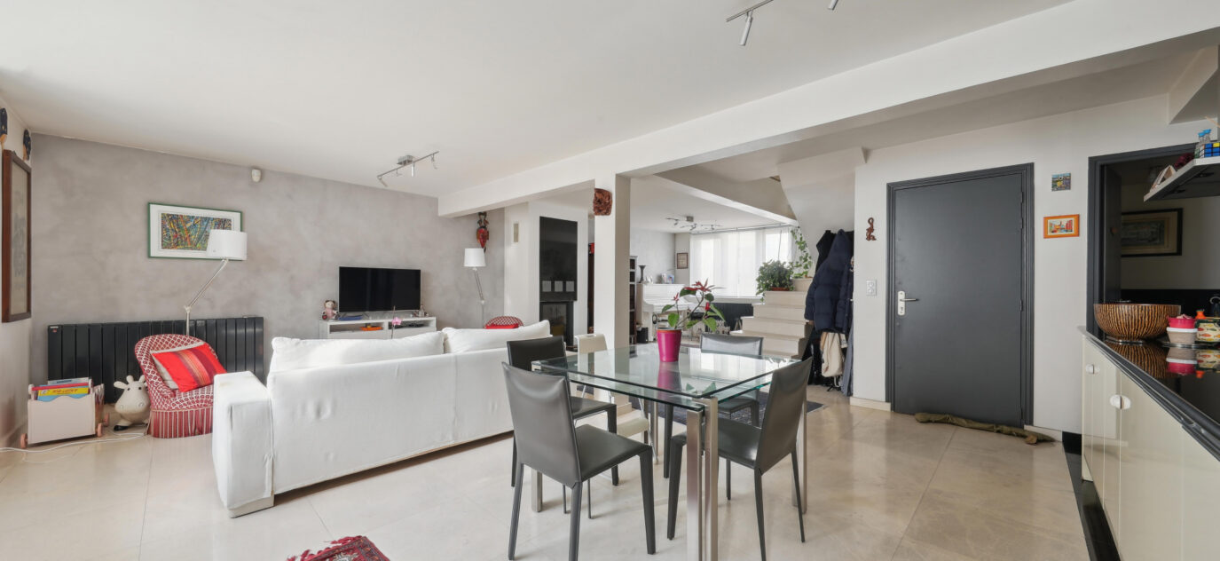 Paris 11ème – Charonne – Appartement familial avec terrasses – 6 pièces – 5 chambres – 175 m²