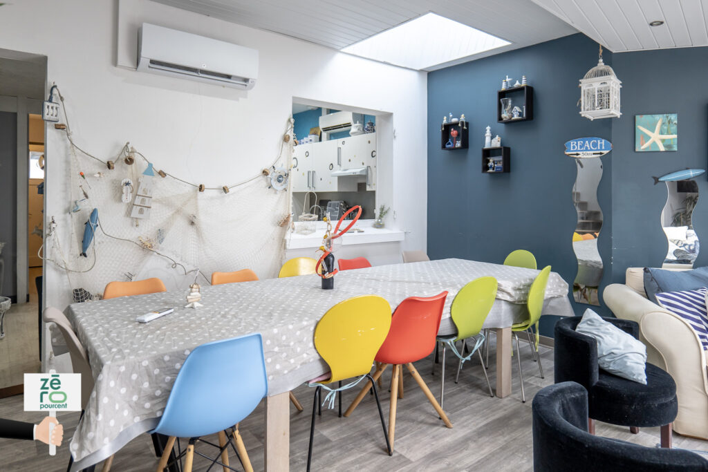 Vue mer à Longeville sur Mer – 7 pièces – 5 chambres – 123 m²