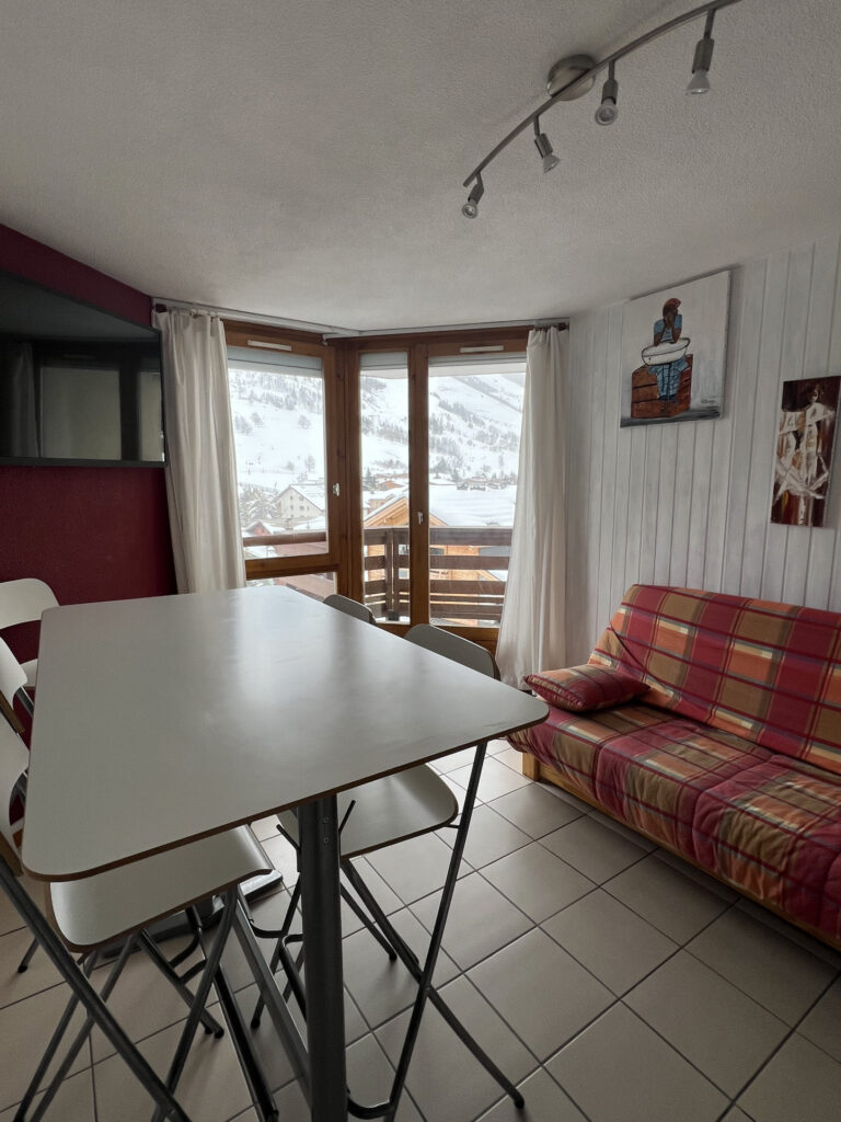 EN EXCLUSIVITE AUX 2 ALPES ! – 2 pièces – 1 chambre – 28 m²