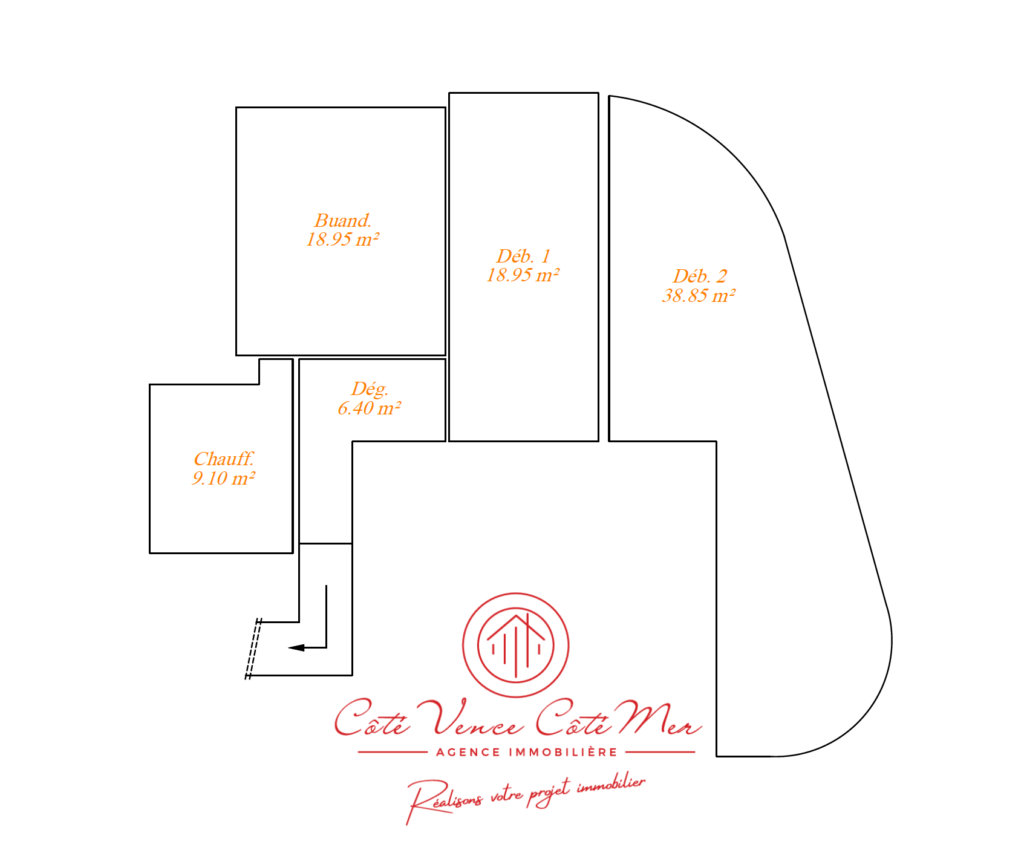Maison d’architecte de 161,05 m2 – Gattières (06510) – 6 pièces – 4 chambres – 161 m²