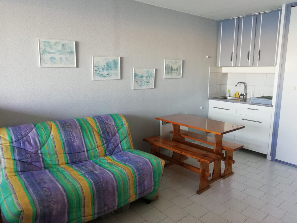 Appartement 2 pièces vue sur le Port – 1 pièce – 1 chambre – 30 m²