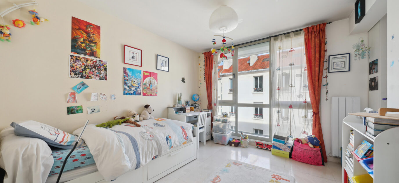 Paris 11ème – Charonne – Appartement familial avec terrasses – 6 pièces – 5 chambres – 175 m²