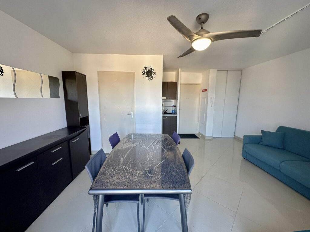 Studio vue mer sur les bas de la station – 1 pièce – NR chambres – 24.21 m²