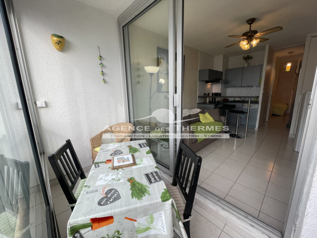 T1 vue étang – 2 pièces – 1 chambre – 31 m²